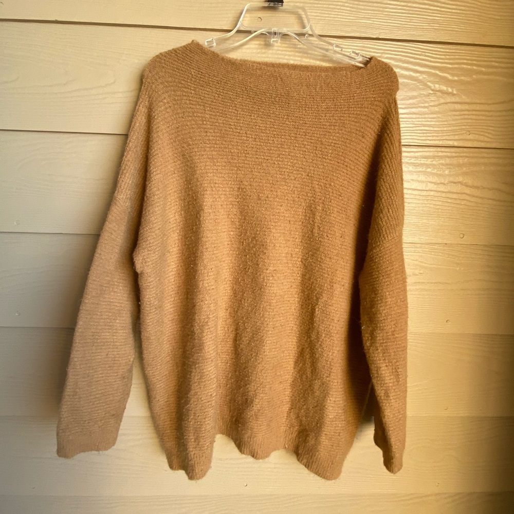 Yellow Fuzzy Sweater
